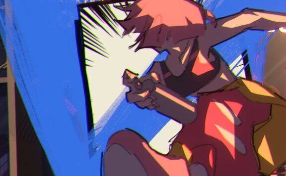 UNBEATABLE header spray painting screenshot