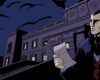 The Seance of Blake Manor header – Detective Declan Ward reading a note in front of Blake Manor at night