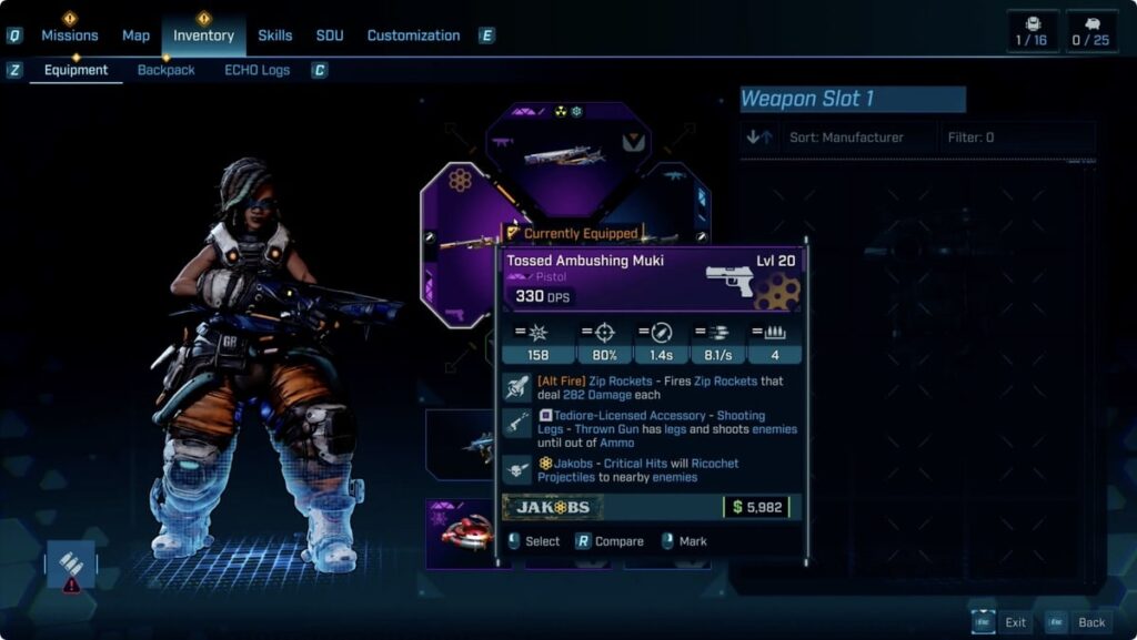 Borderlands 4 weapon modification customisation