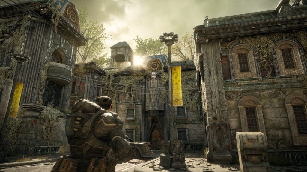 Gears of War Reloaded environment dynamic lighting