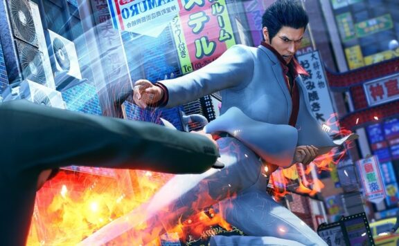 Yakuza Kiwami 3 – Kiryu jump kick – header