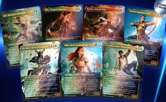 PlayStation Secret Lair Magic The Gathering collection header