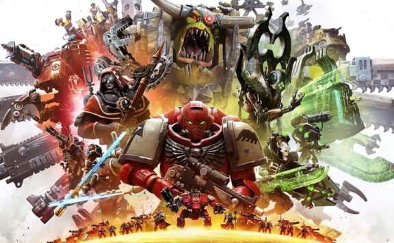 Warhammer 40,000: Dawn of War 4 keyart header