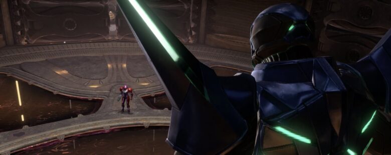 Metroid Prime 4 Sylux first battle header