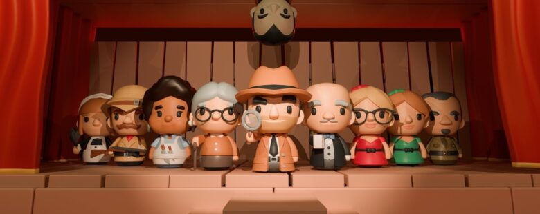 Clue: Murder by Death coffin keyart