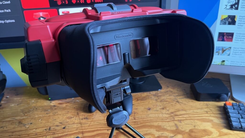 Virtual Boy red filter
