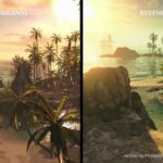 Assassin's Creed Black Flag Resynced island comparison