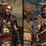 Assassin's Creed Black Flag Resynced cutscene comparison