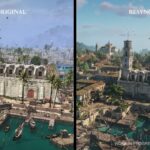 Assassin's Creed Black Flag Resynced city comparison