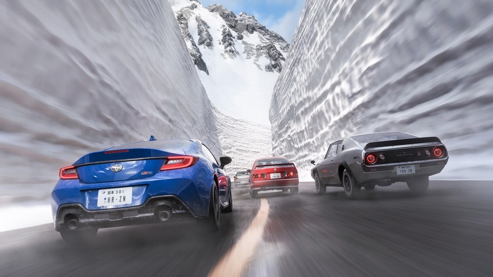 Forza Horizon 6 ice canyon