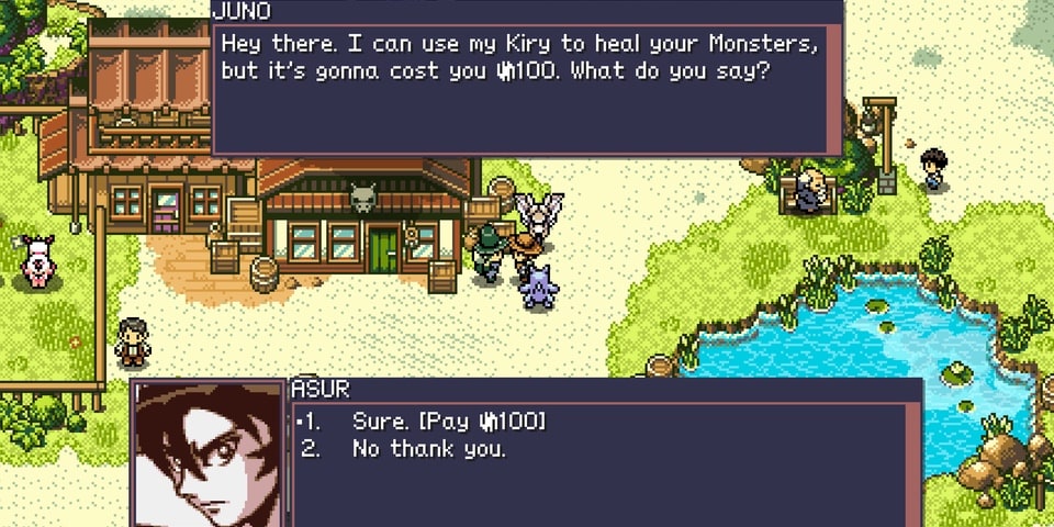 Monster Crown Sin Eater dialogue