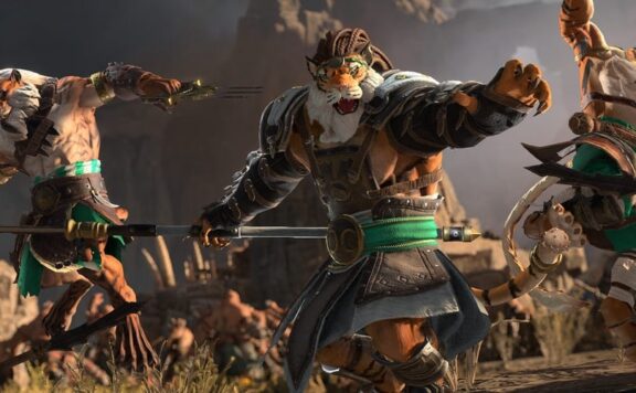 Total War Warhammer 3 DLC Bhashiva Tiger Warriors header