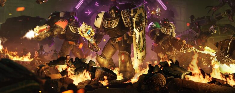 Warhammer 40,000 Chaos Gate Deathwatch keyart header
