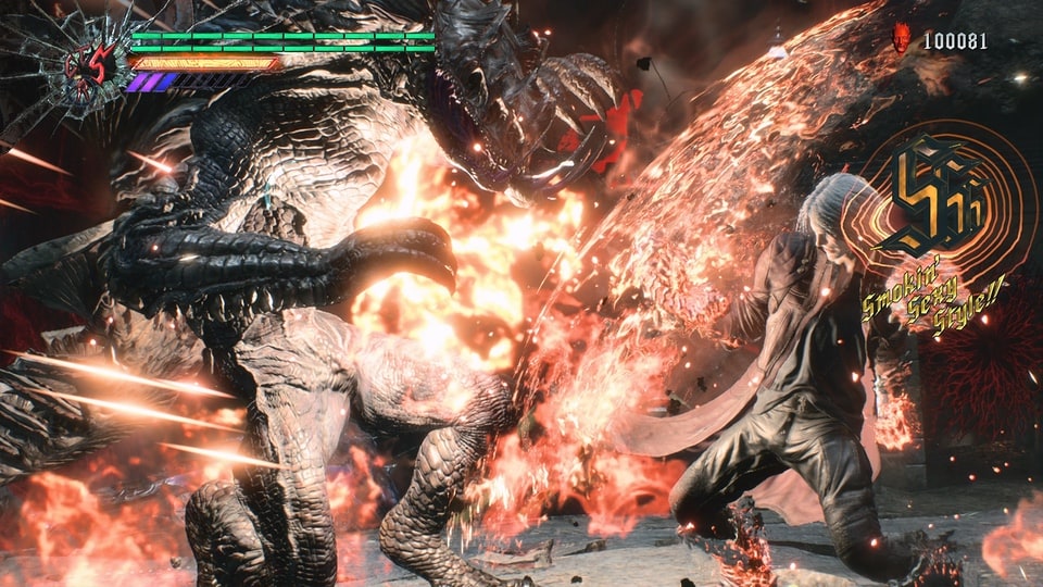 Devil May Cry 5 Devil Hunter Edition - Explosive finisher move