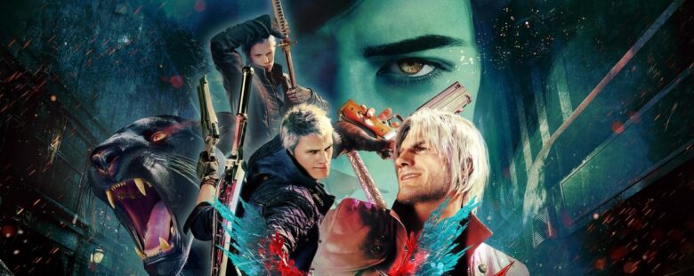 Devil May Cry 5 Devil Hunter Edition - Switch 2 header keyart