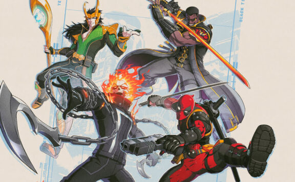 Marvel Tokon roster Deadpool Loki Blade Ghost Runner