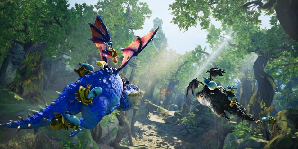 Rayman Legends Retold dragon ride