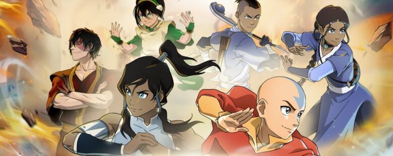 Avatar Legends The Fighting Game keyart header