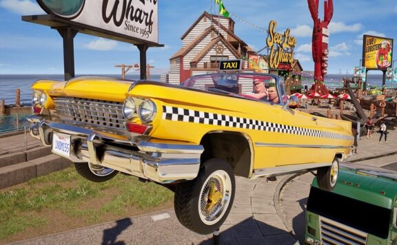 Crazy Taxi World Tour header