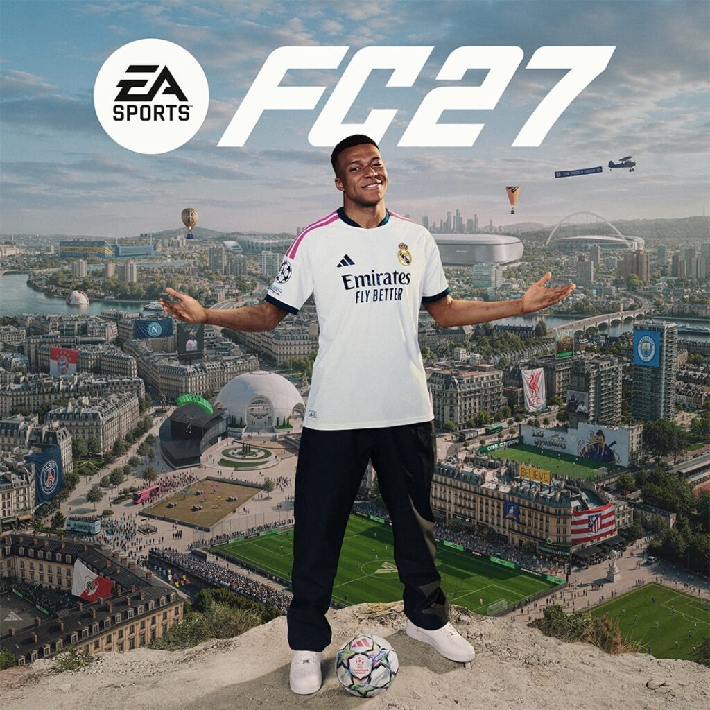 EA Sports FC 27 Mbappe cover art easter eggs