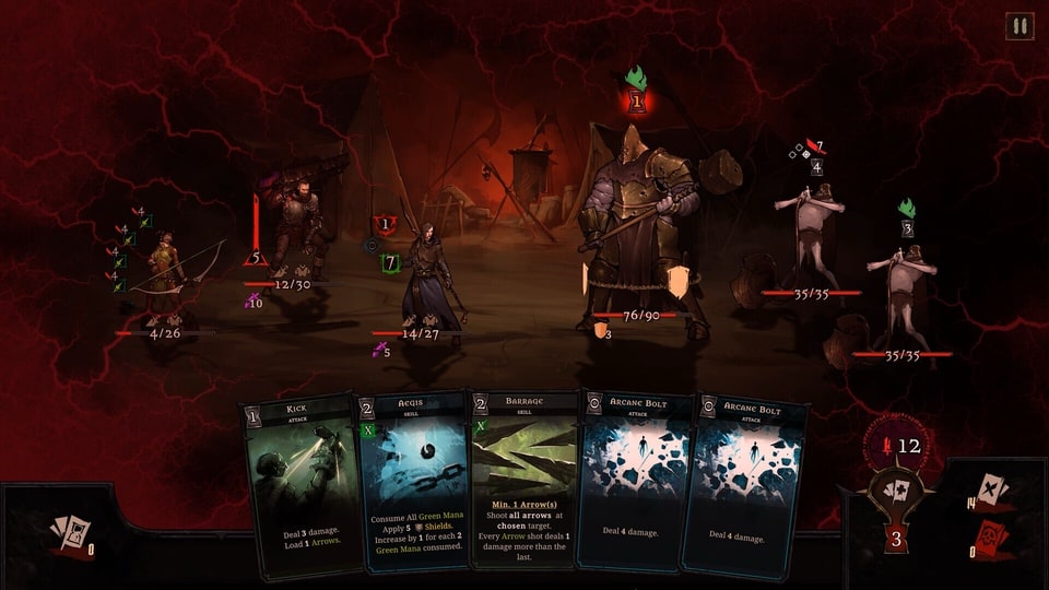 Shards of Order roguelite deckbuilder progression