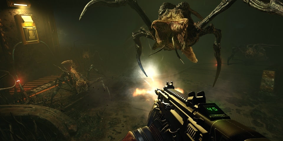 Alien Deathstorm – Scuttlers leaping