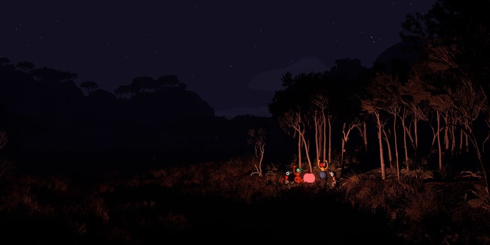 Big Walk nighttime