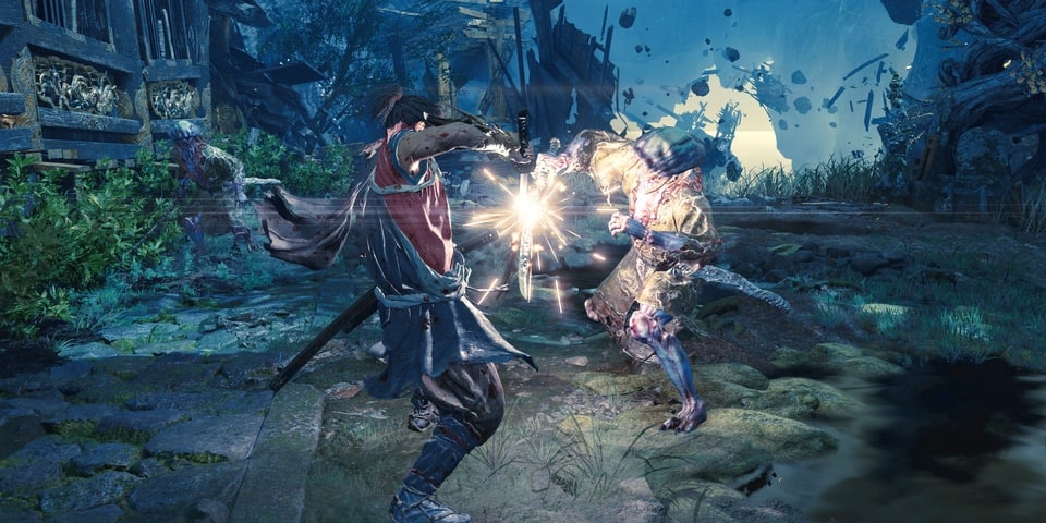 Onimusha Way of the Sword parrying deflection