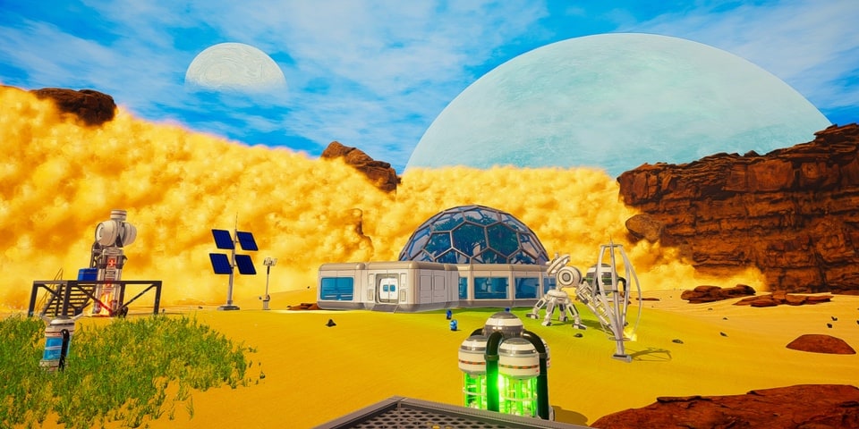 The Planet Crafter dust storm