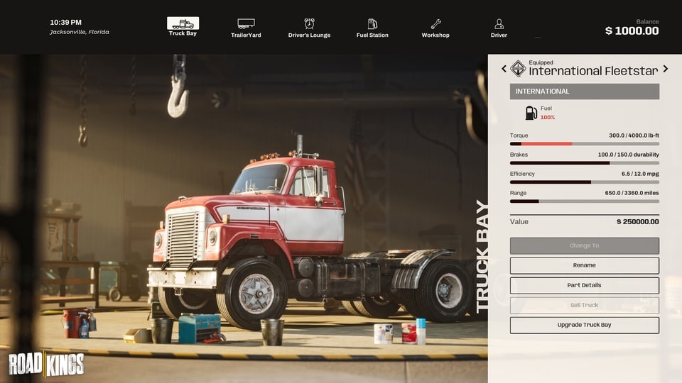 Road Kings customised cab