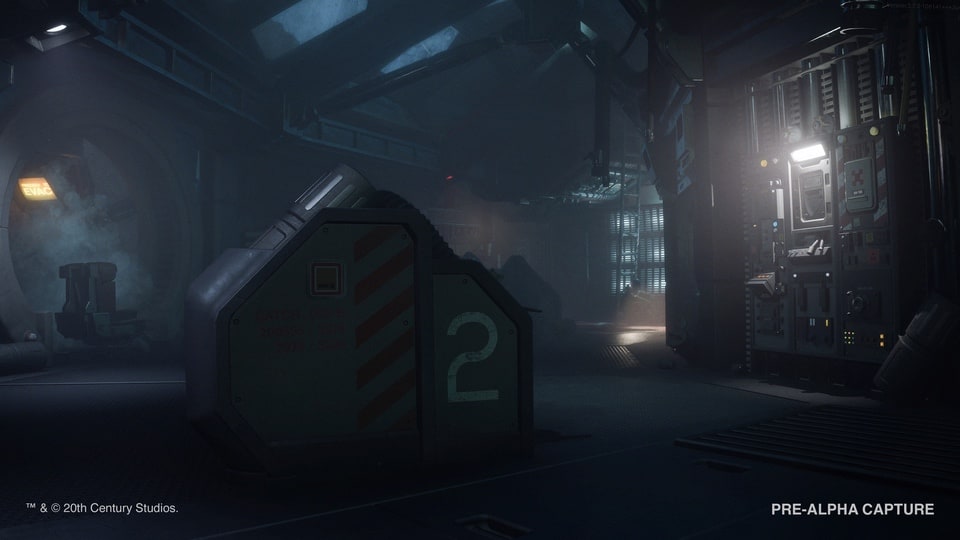 Alien Isolation 2 crashed space ship interior