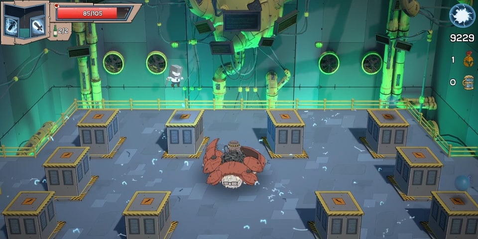 Box Knight boss battle