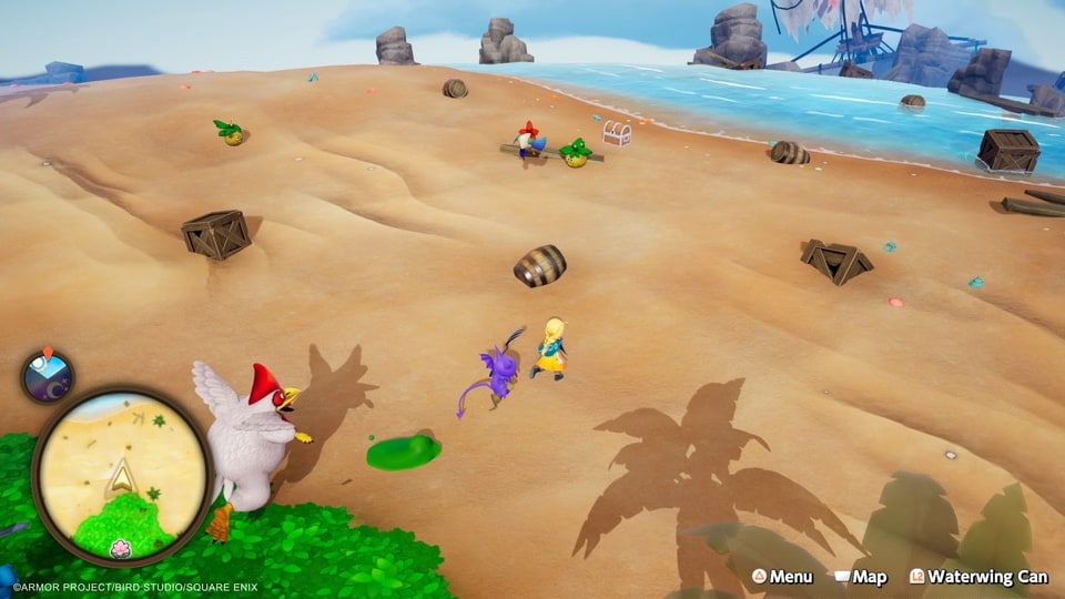 Dragon Quest Monsters: The Withered World overworld exploration