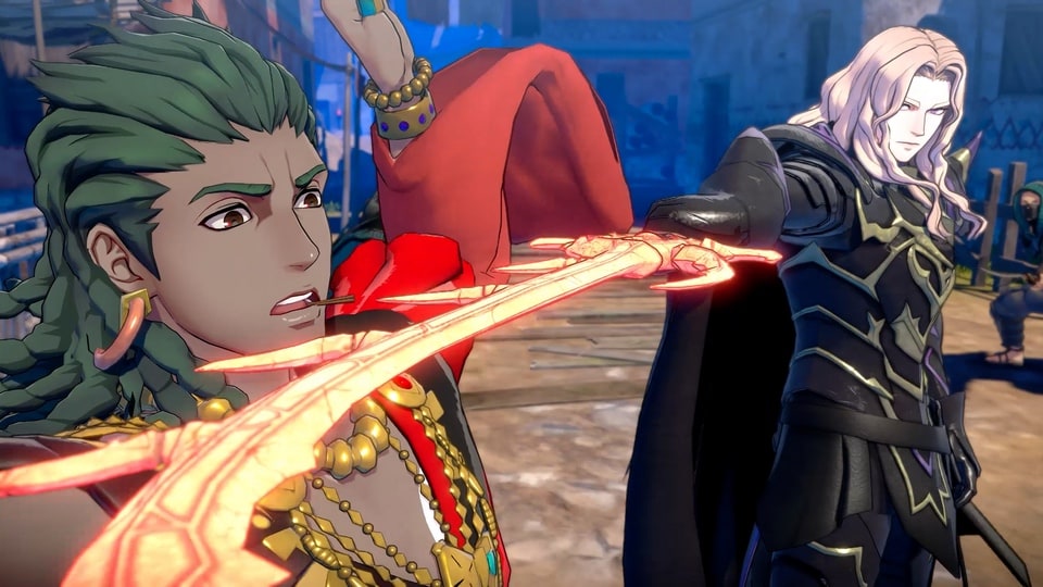 Fire Emblem Fortune's Weave cutscene