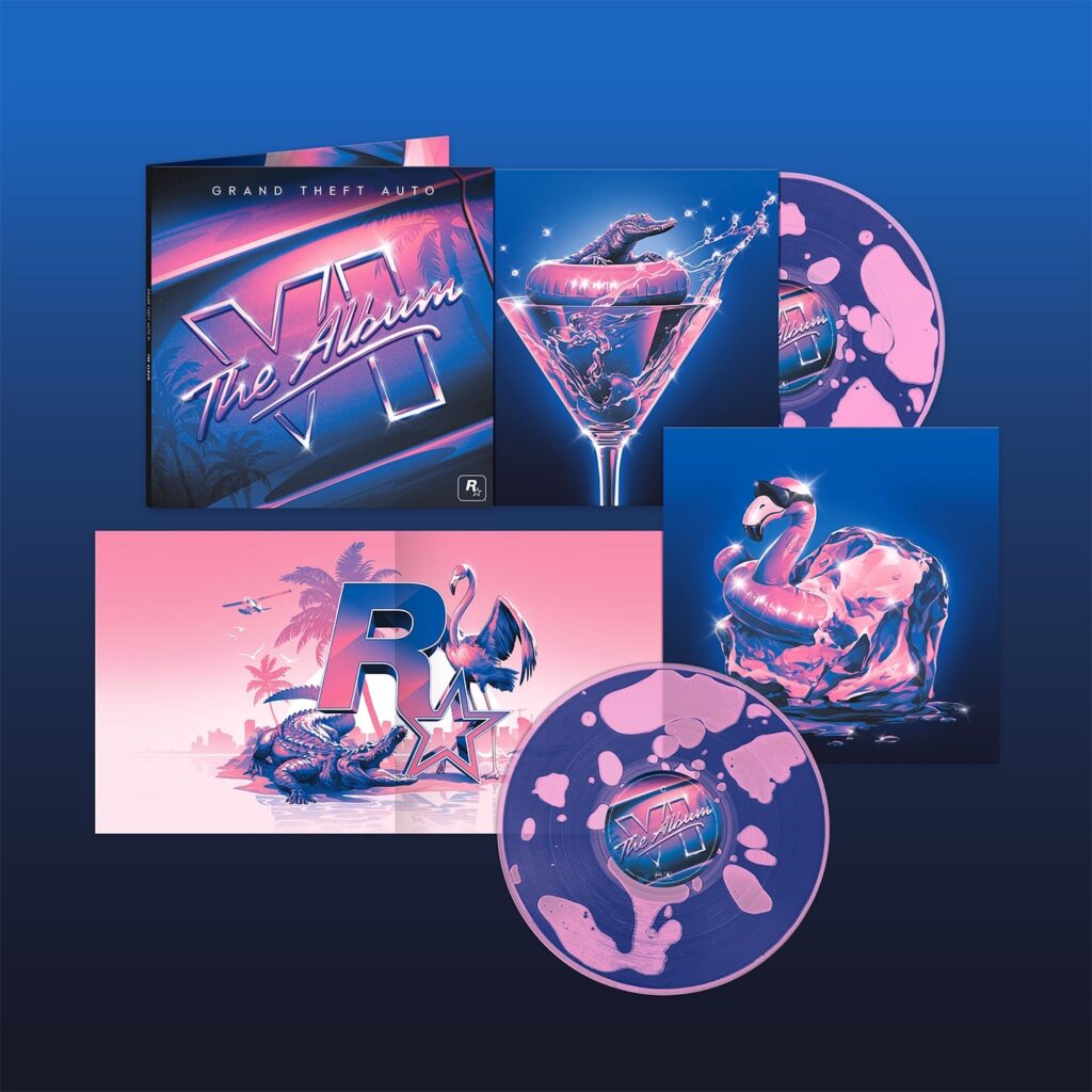 GTA 6 The Album physical vinyl and CD release