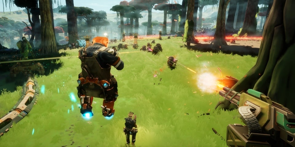 Gravhounds jetpack alien hordes