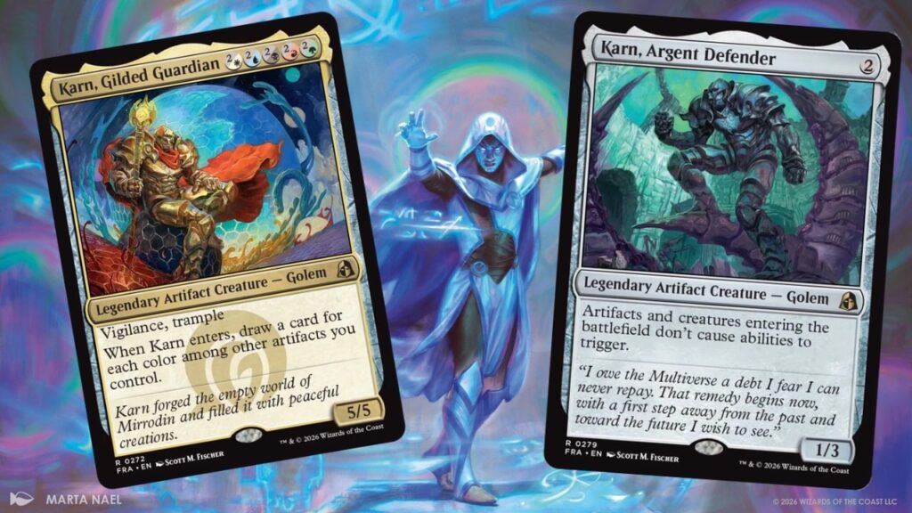 MTG Arena Reality Fracture – Karn and variant