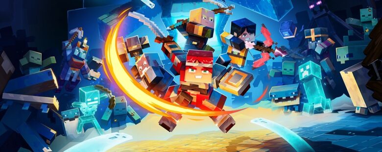 Minecraft Dungeons 2 header keyart