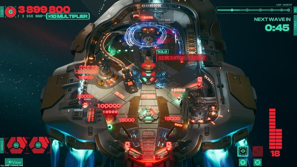 Appulse pinball roguelite shooter