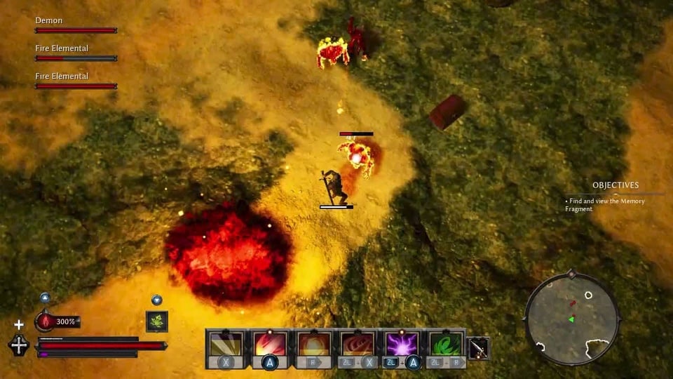 Fractured Worlds Dragon fire elementals