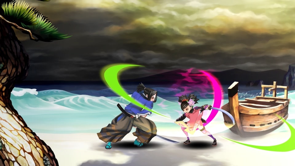 Muramasa Revenant Blades Momohime combat