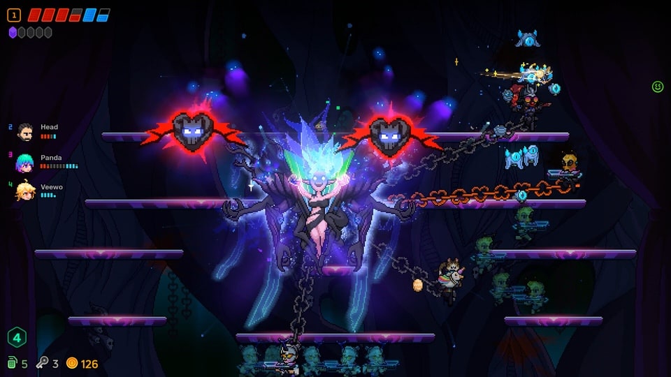 Neon Abyss 2 chain boss