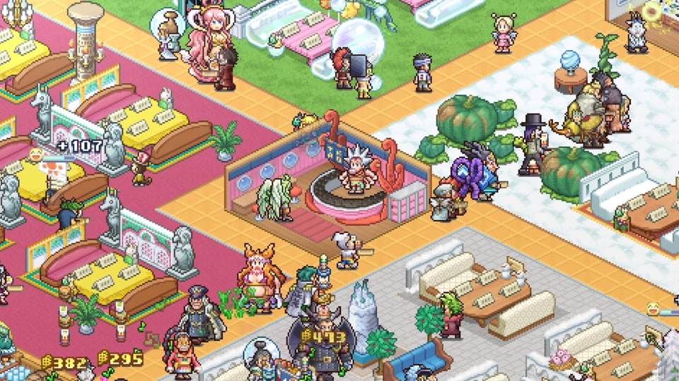 One Piece Grand Gourmet restaurant pixelart