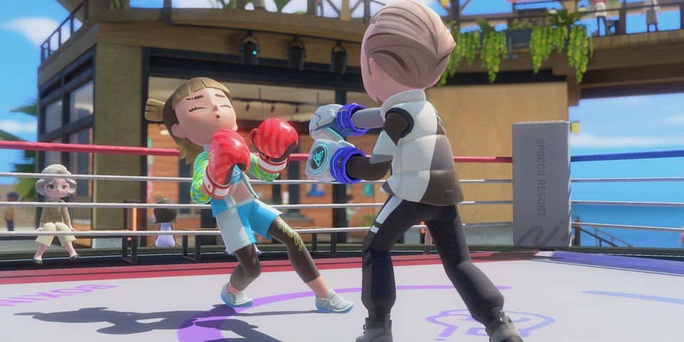 Switch Sports Resort Boxing
