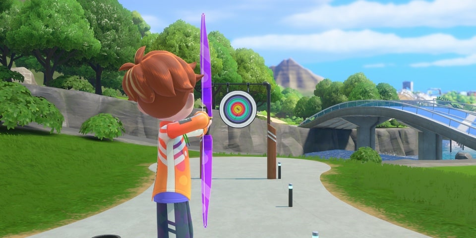 Switch Sports Resort archery