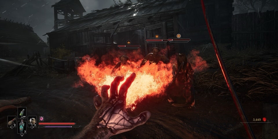 Valor Mortis flame attack